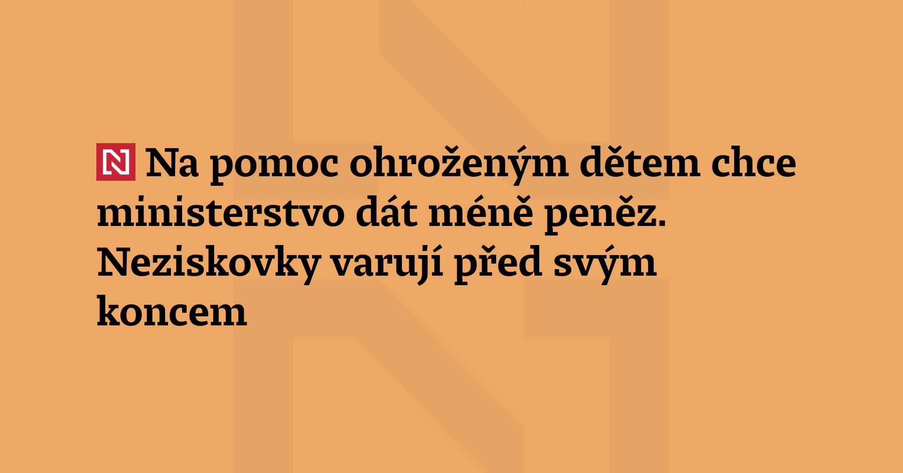 Ministerstvo práce a sociálních věcí chce dát více peněz na 