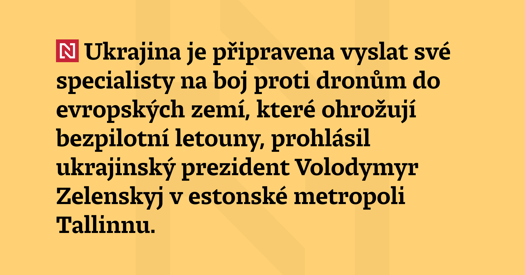 Ukrajina je připravena vyslat své specialisty na b