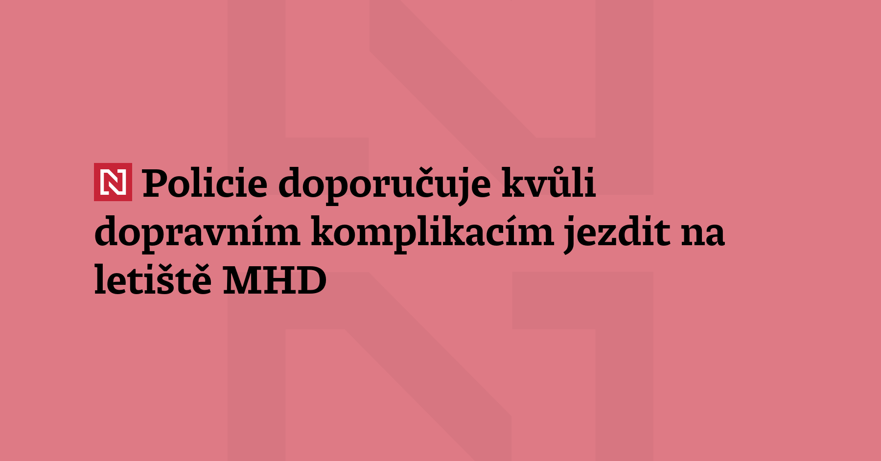 Pražská policie doporučuje v následujících měsícíc