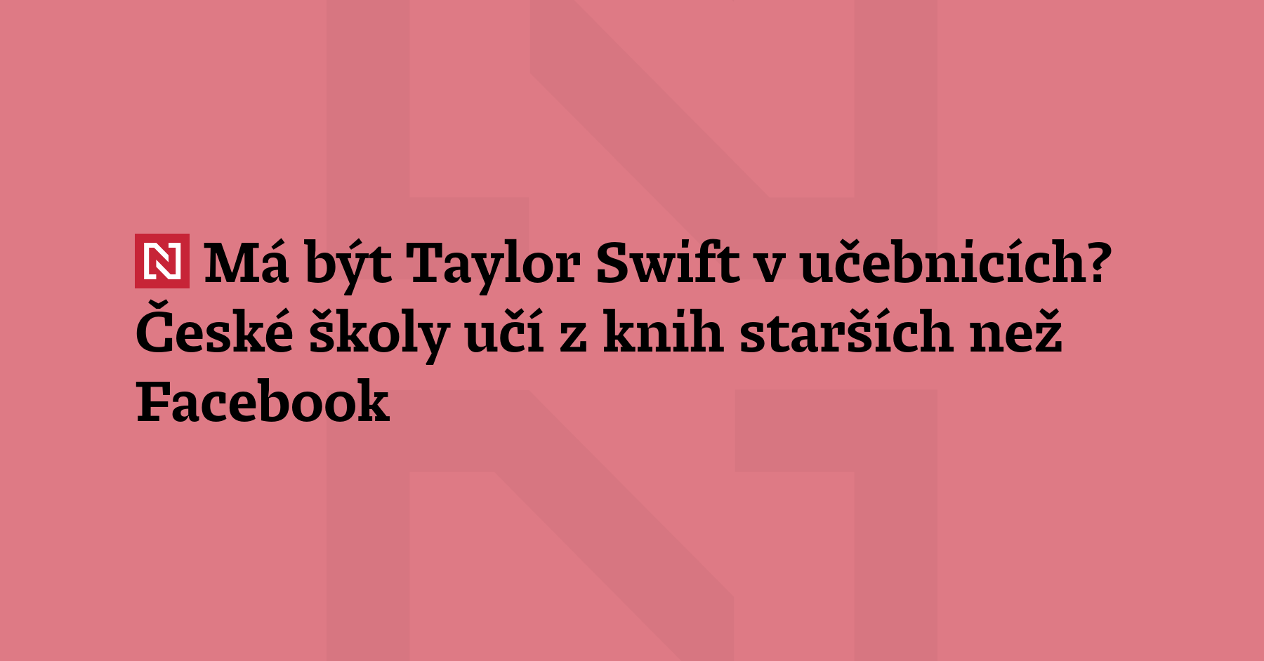 Komentář: Taylor Swift, nebo Doktor Živago? Histor