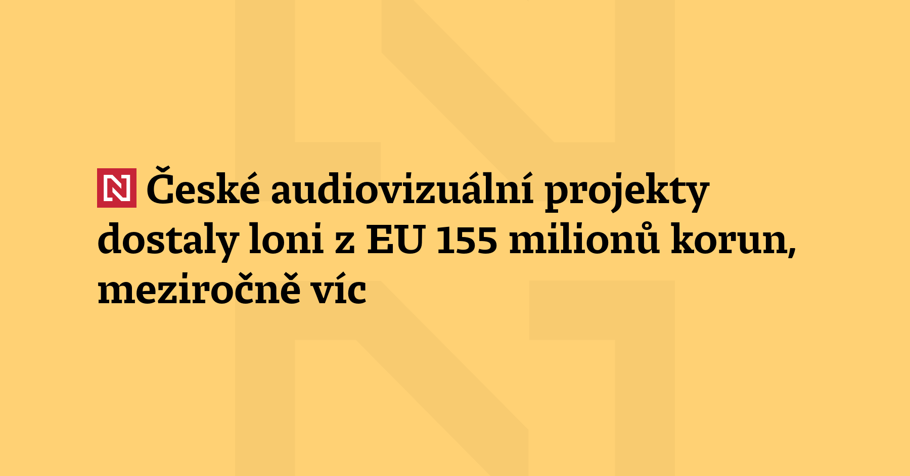 Čeští žadatelé o podporu z unijního programu Kreat