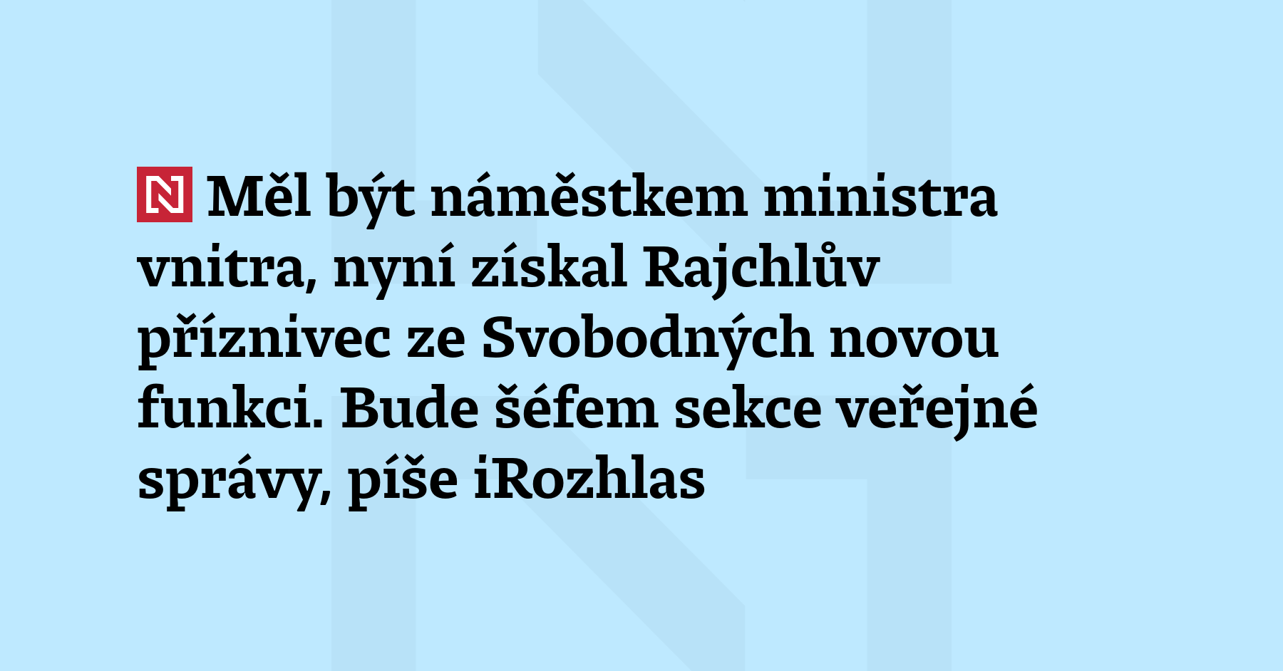 Roman Hep ze Svobodných, dříve vedoucí městského úřadu v Zub