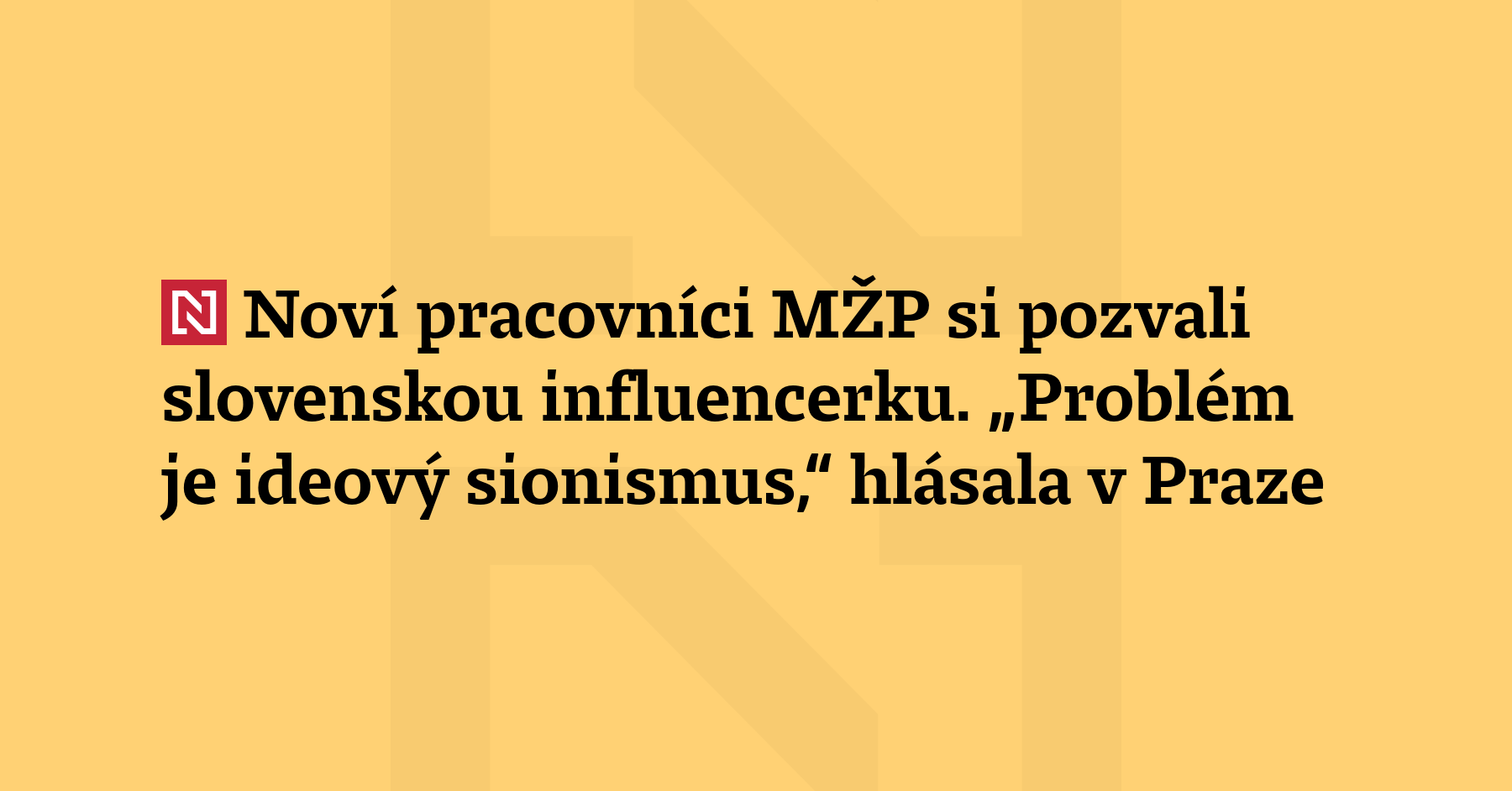 Slovenské nacionalistické hnutí Republika, jehož místopředse