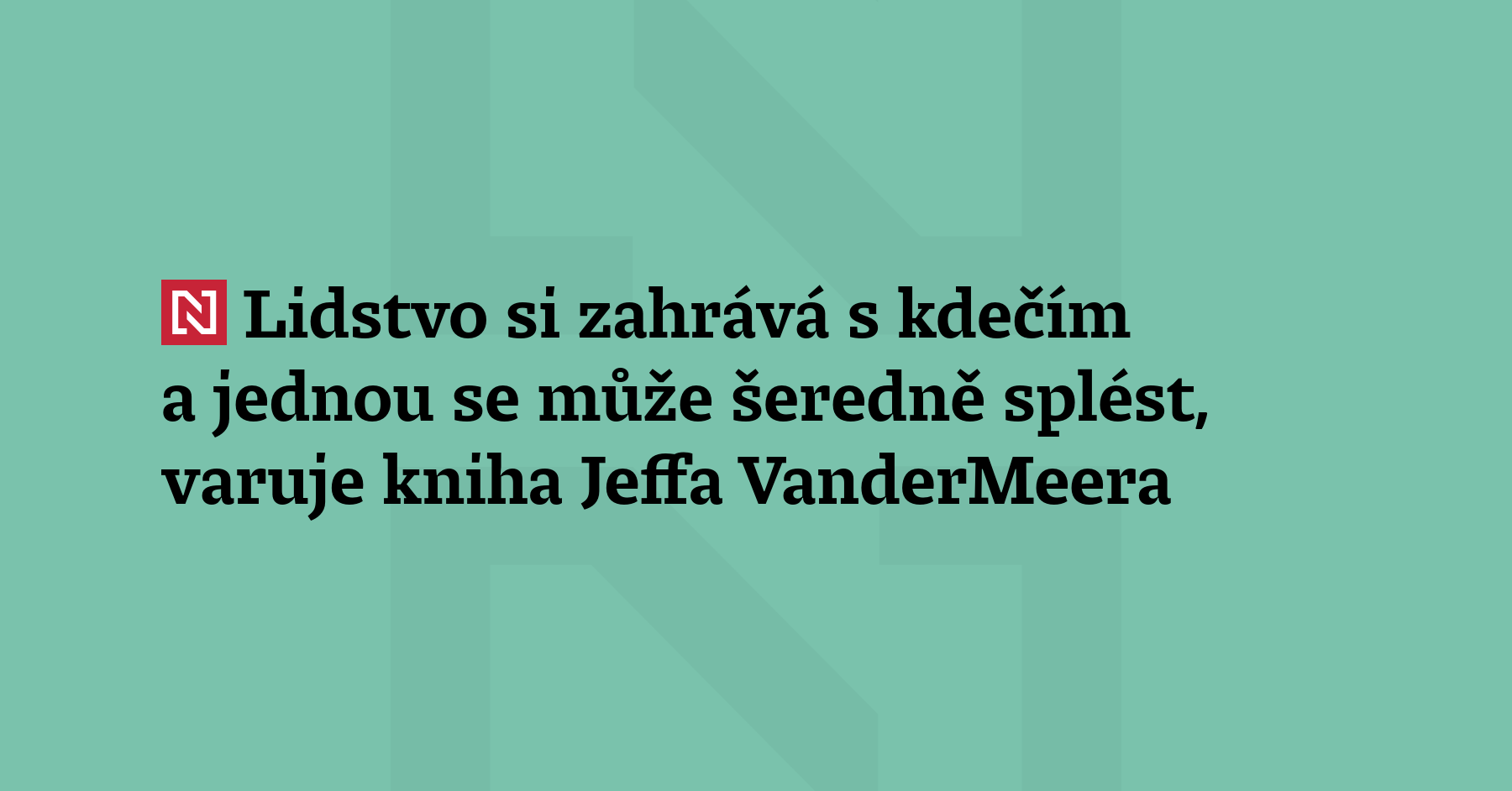 Recenze Petra Koubského: Před měsícem česky vyšlo nové pokra