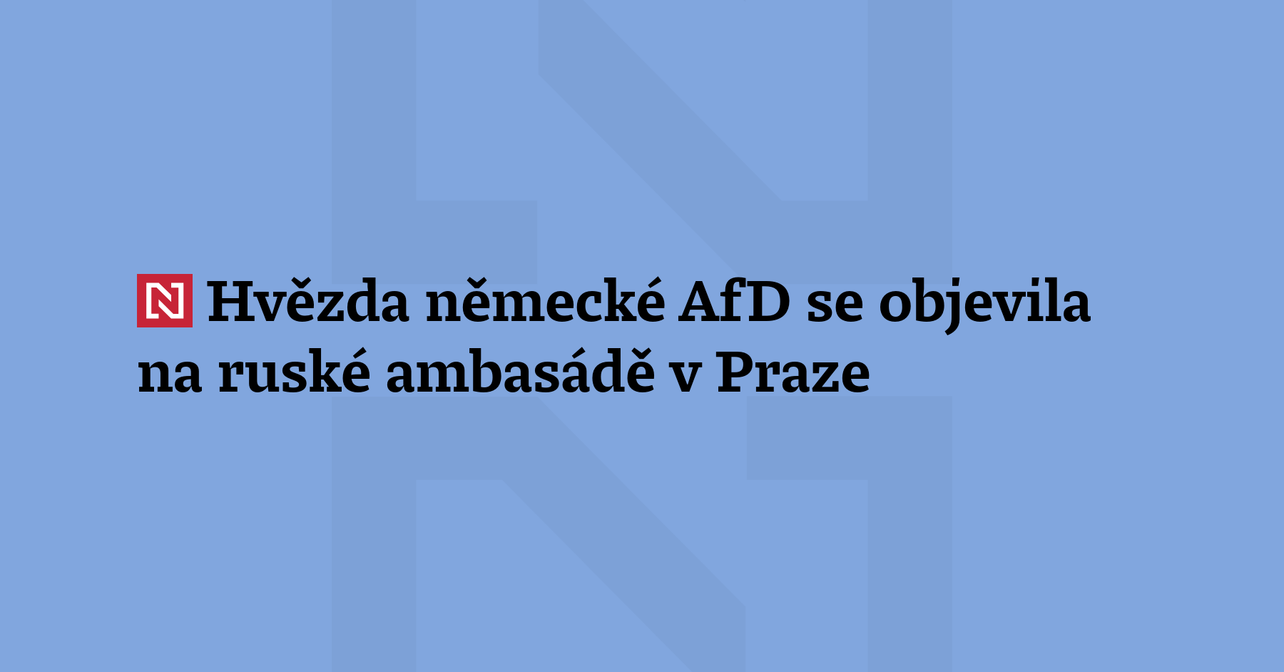 Ještě před pár dny byl šéf saské AfD Jörg Urban...