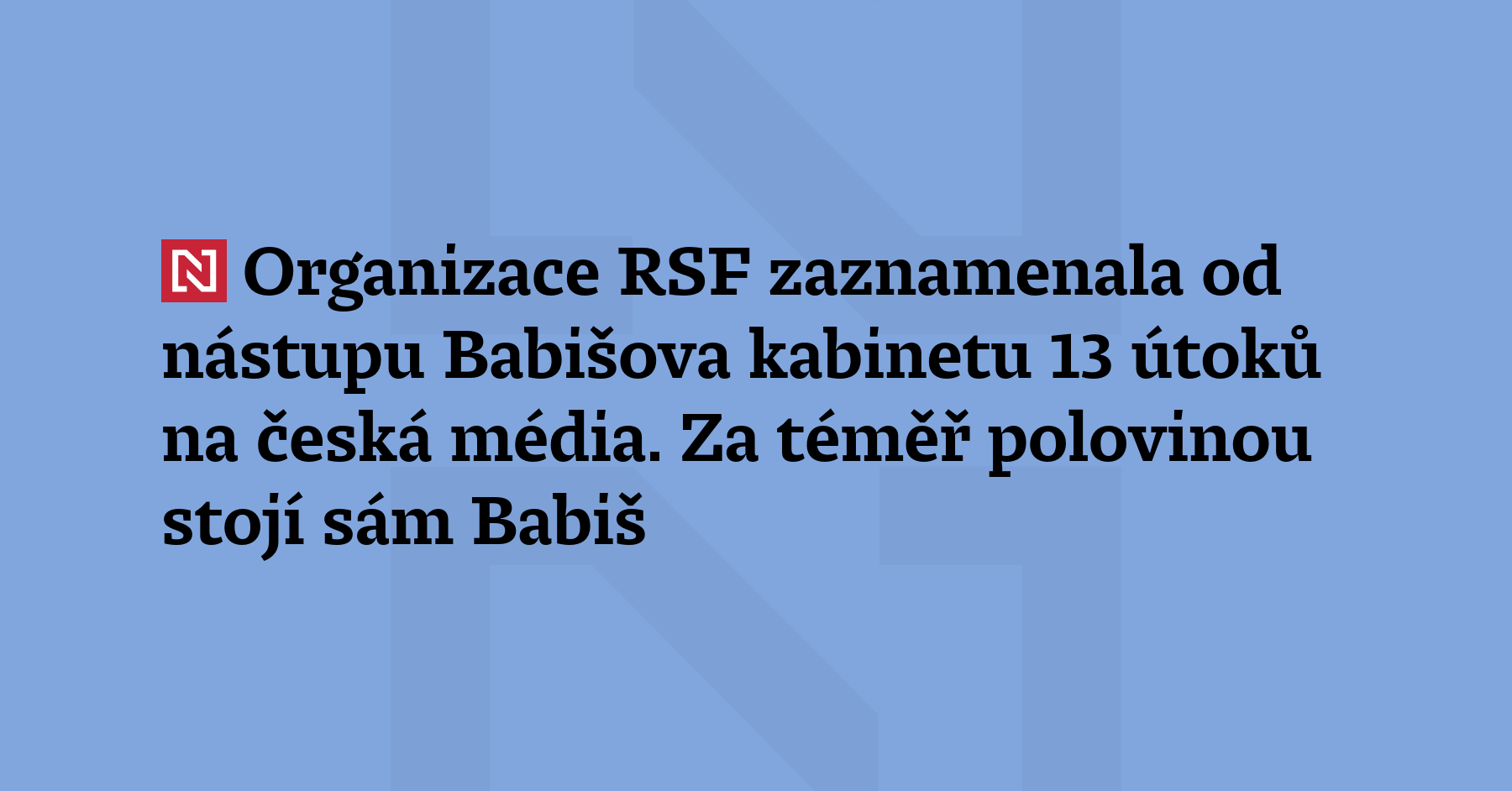 Za uplynulých šest měsíců, tedy od nástupu současné vlády, z