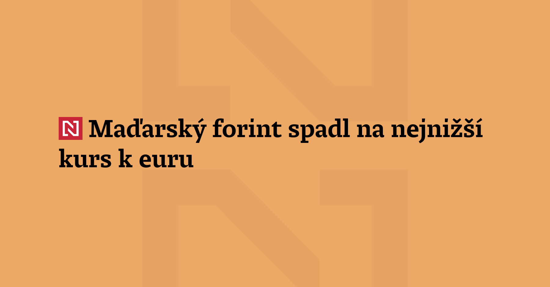 ma-arsk-forint-spadl-na-nejni-kurs-k-euru