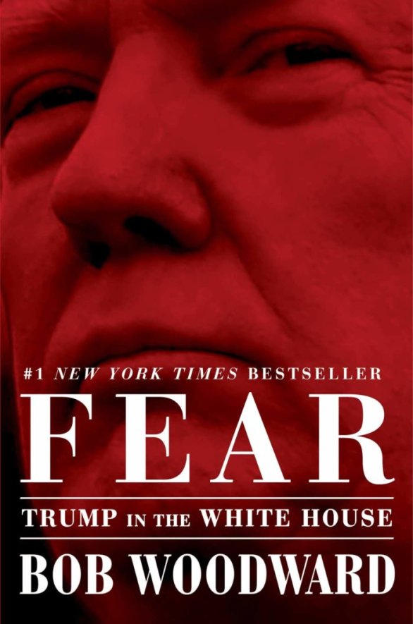 Obal knihy Strach: Trump v Bílém domě. Autor: Bob Woodward