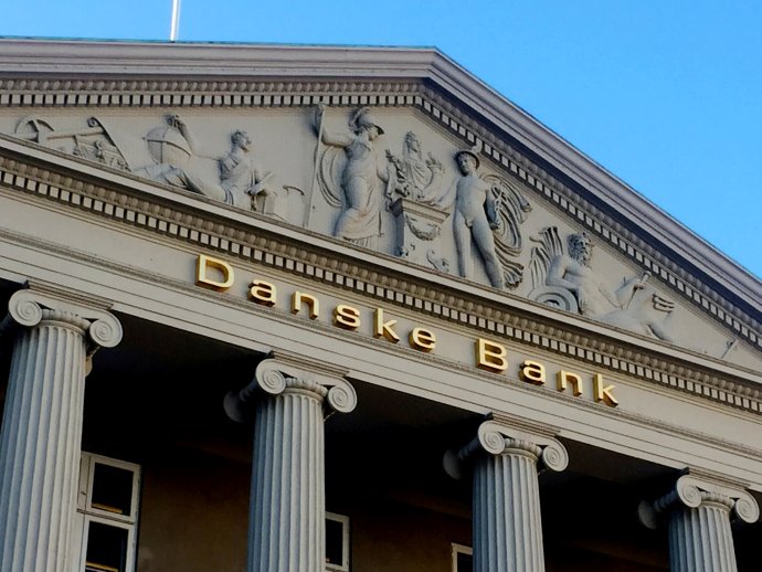Historická budova největší dánské banky v metropoli Kodani. FOTO: REUTERS/Jacob Gronholt