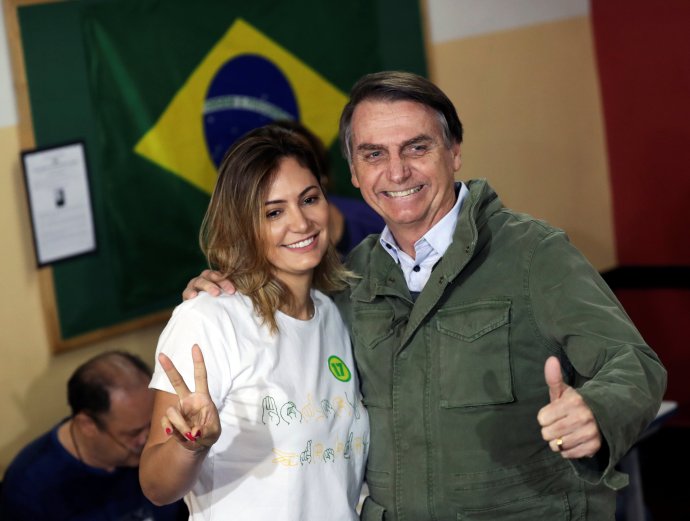 Nový brazilský prezident Jair Bolsonaro se netají extrémistickými názory. Na adresu žen, opozičních politiků, lidí jiné barvy pleti i homosexuálů. Foto: Ricardo Morales, Reuters