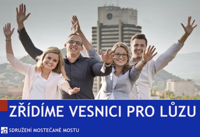 Volební plakát Mostečané Mostu, zdroj: Mostecane.cz