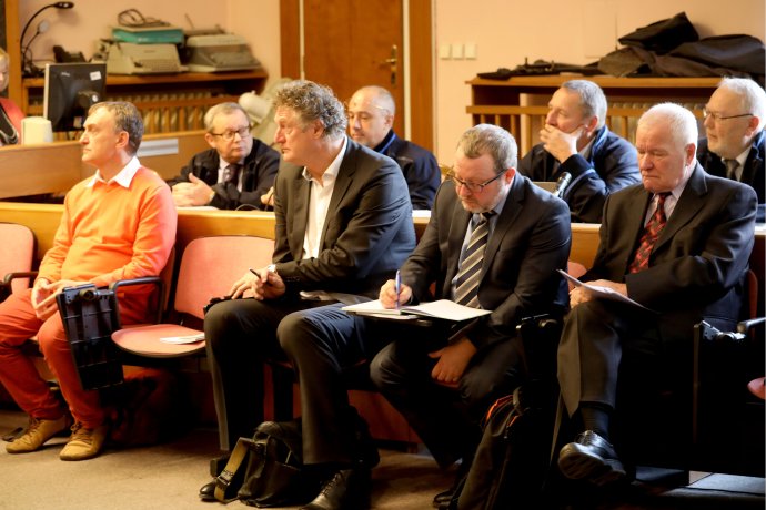 Začátek hlavního líčení u Městského soudu v Praze. Foto: Ludvík Hradilek, Deník N