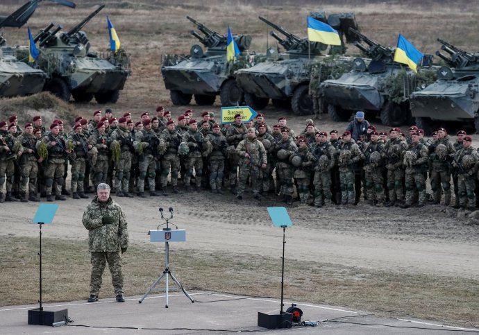 Ukrajinský exprezident Porošenko jako první čelil ruské agresi a separatismu na východě země. Foto: Gleb Garanič, Reuters