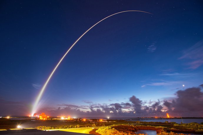 Raket bude k nebi nejspíš vzlétat čím dál tím více. Foto: U.S. Navy.
