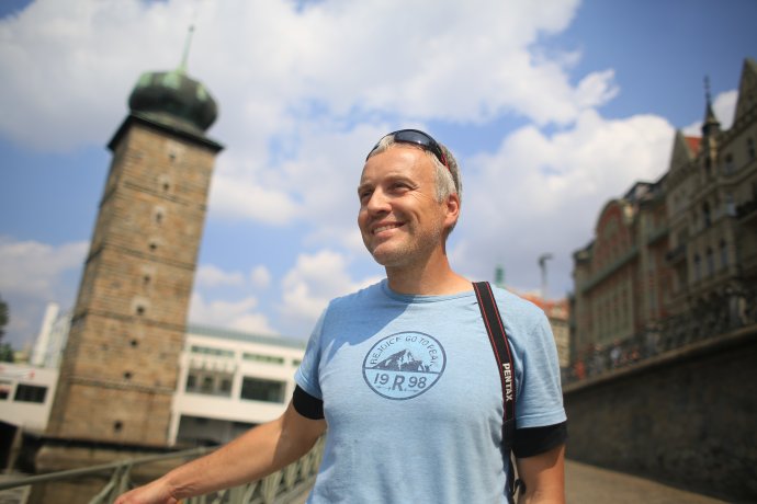 Jiří Bárta, původně systémový inženýr, posledních dvacet let výkonný ředitel nezávislé Nadace Via. Foto: Nadace Via
