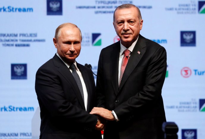 Ruský a turecký prezident. Foto: Reuters, Murad Sezer