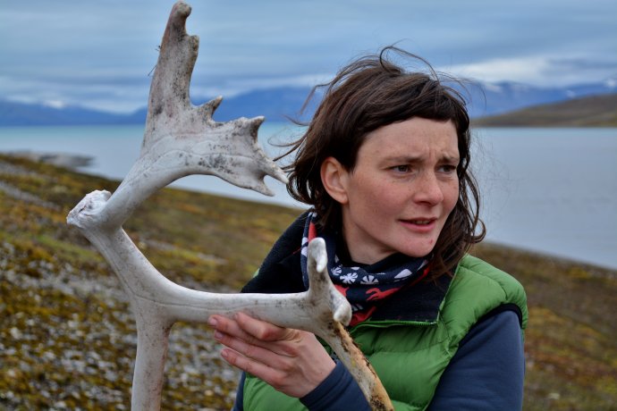 "V Arktidě funguje jinak lidská psychika i tělo." Alex Bernardová. Foto: Jan Kavan