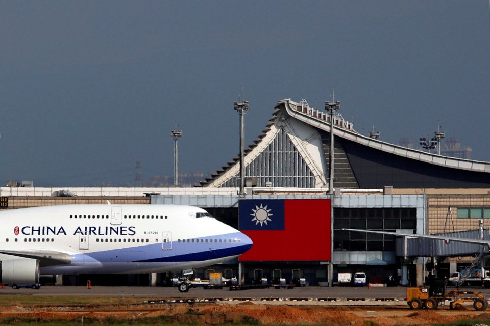 Boeing 747-400 společnosti China Airlines na Mezinárodním letišti Tchaj-wan Tchao-jüan. Foto: Tyrone Siu, Reuters