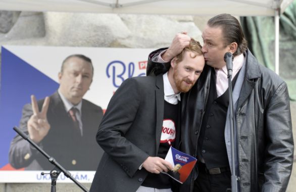 Žízalu v seriálu Kancelář Blaník hraje Michal Dalecký. Foto: ČTK