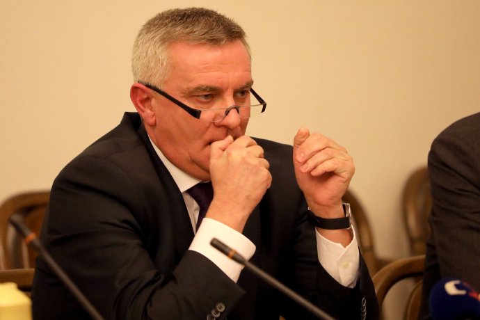 Hradní kancléř Vratislav Mynář. Foto: Ludvík Hradilek, Deník N