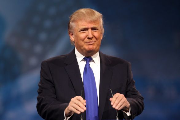 Donald Trump vyhlásil stav národní pohotovosti, protože podle něj je na hranicích s Mexikem „invaze“ a je třeba postavit zeď. Foto: Gage Skidmore, Flickr