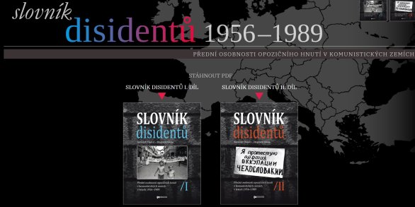 Slovník disidentů od Ústavu pro studium totalitních režimů. Foto: ÚSTR
