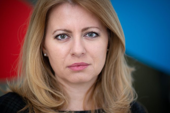 Favoritka slovenských prezidentských voleb Zuzana Čaputová. Foto: Tomáš Benedikovič, Denník N