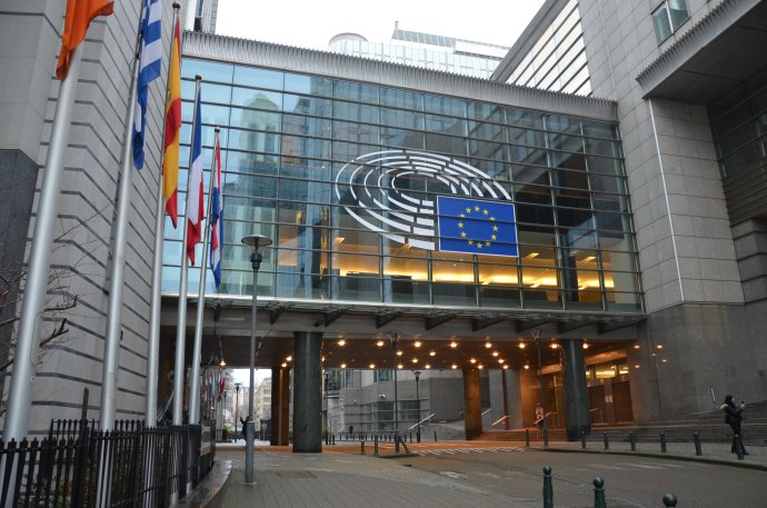 Evropský parlament v Bruselu. Foto: Steven Lek, Wikimedia Commons