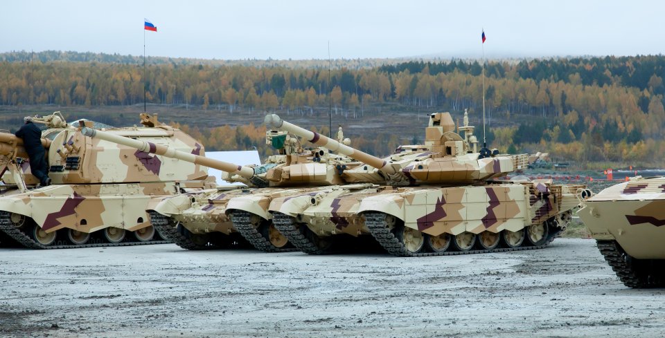 RUský bitevní tank T-90MC. Foto: Fotolia