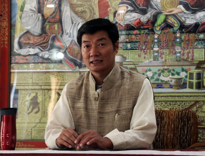 Předseda tibetské vlády v exilu Lozang Sanggjä, Dharamsala, 2016. Foto: Gerd Eichmann, CC BY-SA 4.0