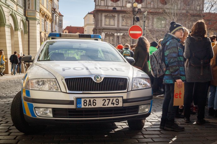 Policie, ilustrační foto. Foto: Adam Hecl, Deník N
