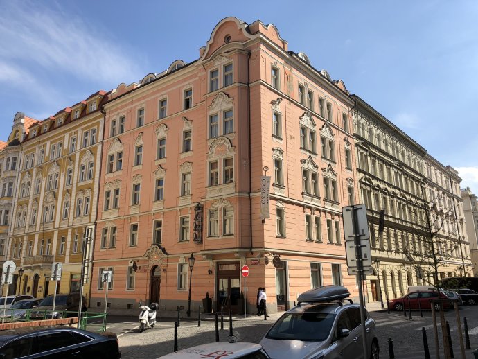 Hotel Caruso v historickém jádru Prahy. Foto: Eva Kubániová