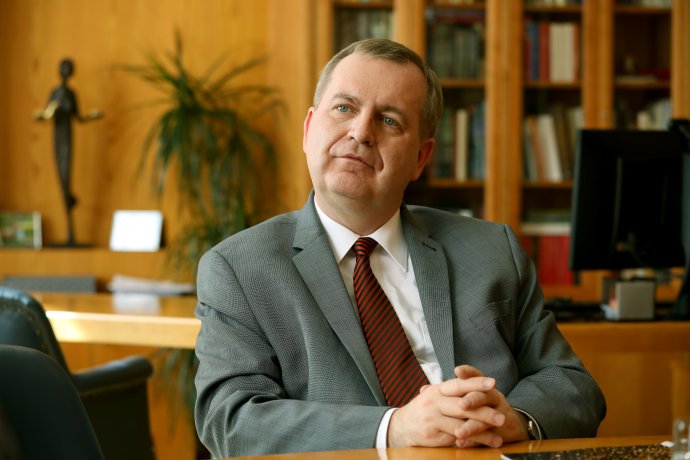 Rektor Univerzity Karlovy Tomáš Zima. Foto: Ludvík Hradilek, Deník N