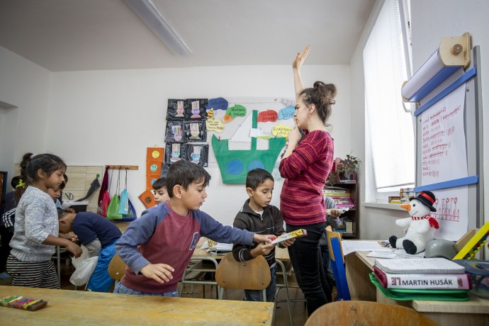 V Rokycanech mají konečně normální základní školu. Foto: Gabriel Kuchta, Deník N