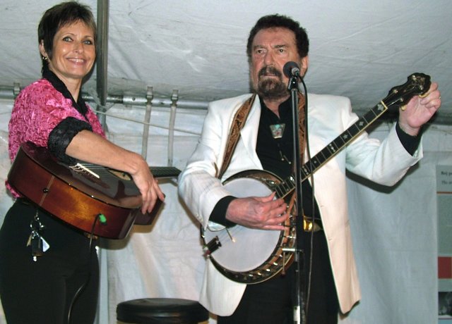 Waldemar Matuška s manželkou Olgou na snímku z koncertu v Miami na Floridě v roce 2005. Foto: ČTK