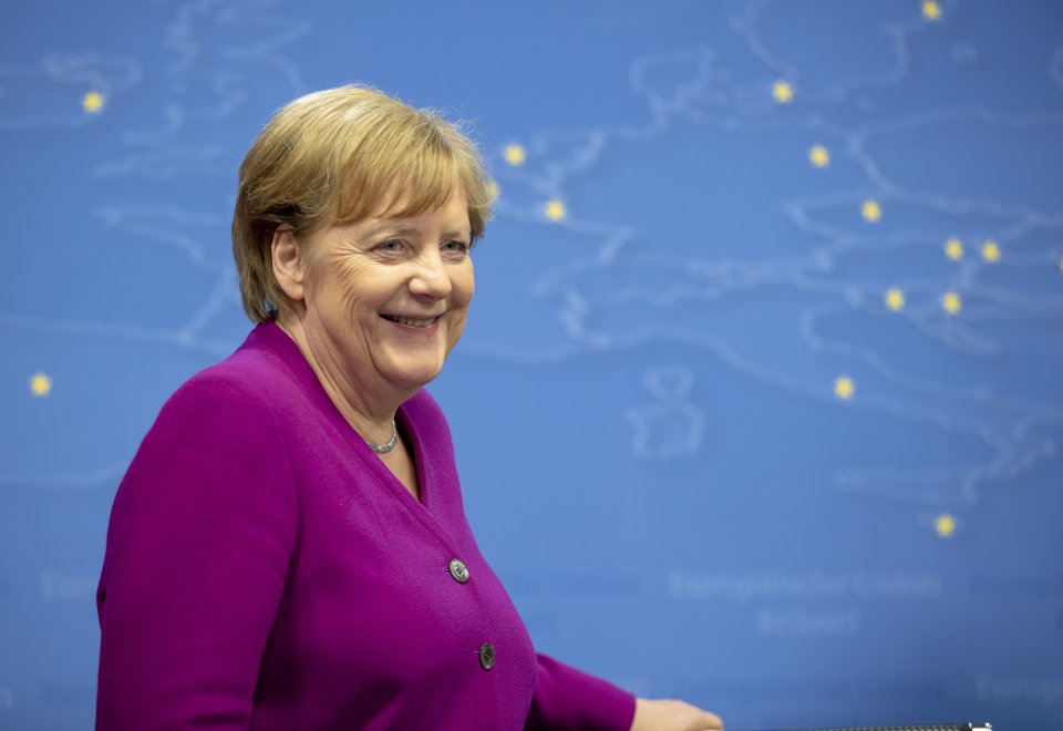 Kancléřka Merkelová po summitu EU 28. 5. 2019 v Bruselu. Foto: Evropská unie