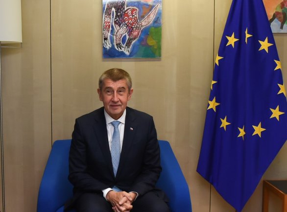 Premiér Andrej Babiš v Bruselu v listopadu 2018. Foto: Jennifer Jacquemartová, European Union, 2018, EC - Audiovisual Service