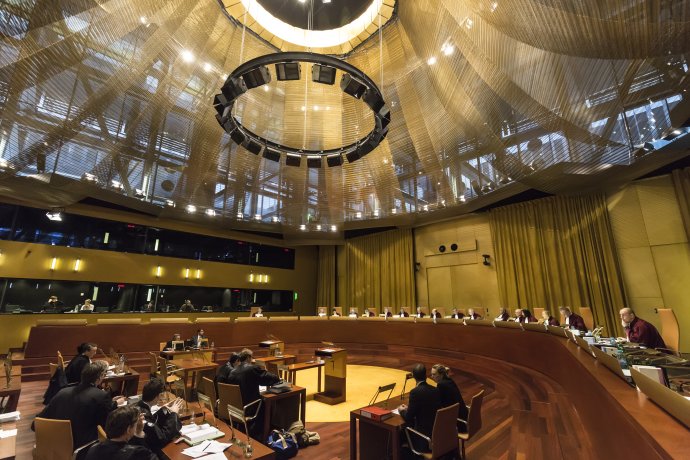 Jednání Soudního dvora. Foto: Soudní dvůr Evropské unie