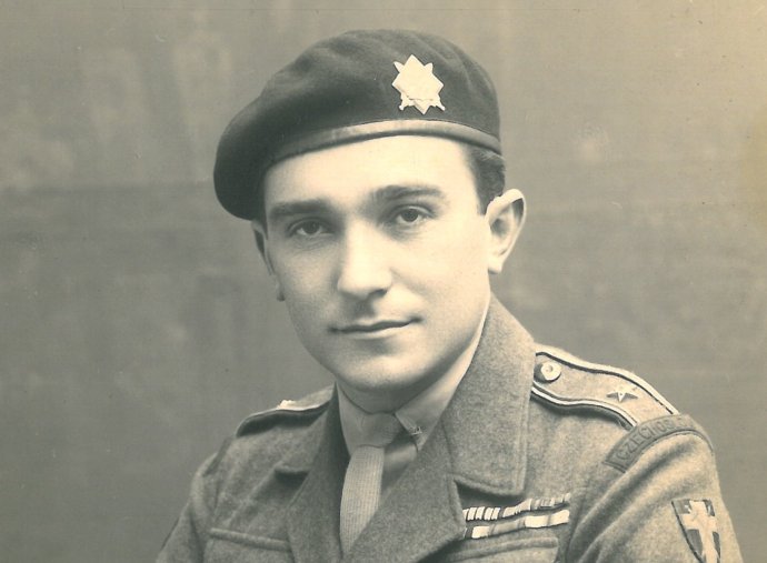 Generál Miloš Knorr za války. Foto: Archiv rodiny