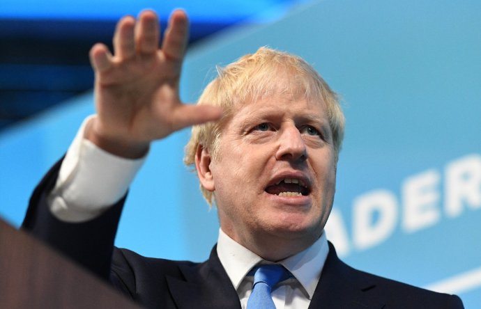 Britský premiér a lídr Konzervativní strany Boris Johnson. Foto: Andrew Parsons, ČTK/ZUMA