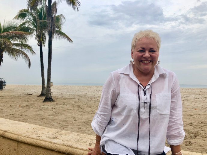 Maria Cartaya je lékařka, která s dětmi i manželem utekla do Ameriky před 27 lety. V Miami má od té doby vlastní dermatologickou praxi. Foto: Jana Ciglerová, Deník N