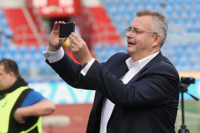 Šéf pražské Slavie Jaroslav Tvrdík. Foto: ČTK