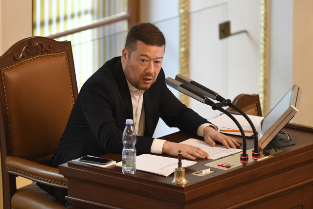 Šéf SPD a místopředseda Poslanecké sněmovny Tomio Okamura. Foto: ČTK