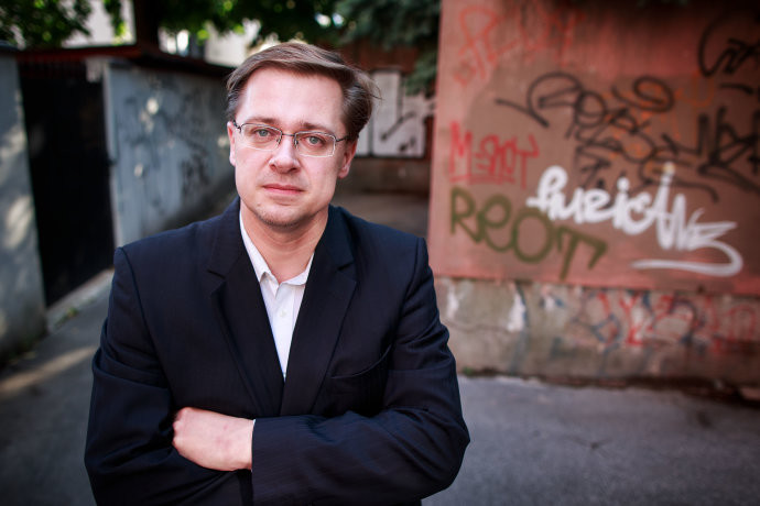 Slovenský sociolog Michal Vašečka. Foto: Tomáš Benedikovič, Denník N