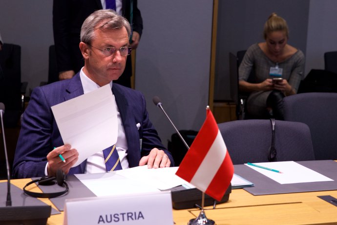Norbert Hofer, předseda rakouských Svobodných. Foto: European Union, 2018