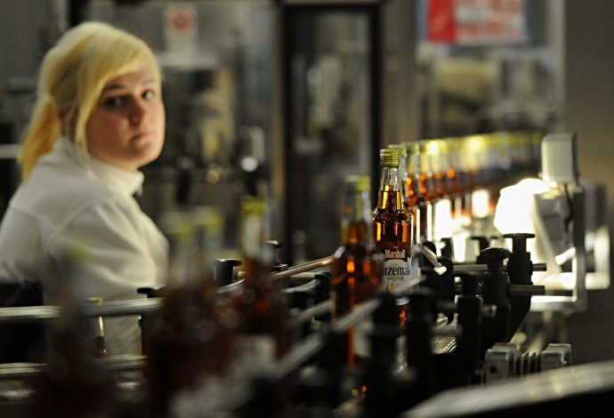 Výroba alkoholu v Česku. Ilustrační foto: ČTK