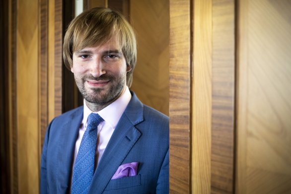Ministr zdravotnictví Adam Vojtěch. Foto: Gabriel Kuchta, Deník N