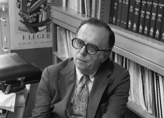 J. C. R. Licklider, který prosadil ARPANET. Foto: HCI Pioneers