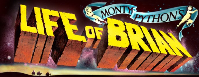 Oficiální reklama na film Monty Python's Life of Brian. Zdroj: montypython.com