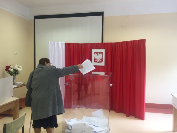 Polské volby. Foto: Markéta Boubínová, Deník N